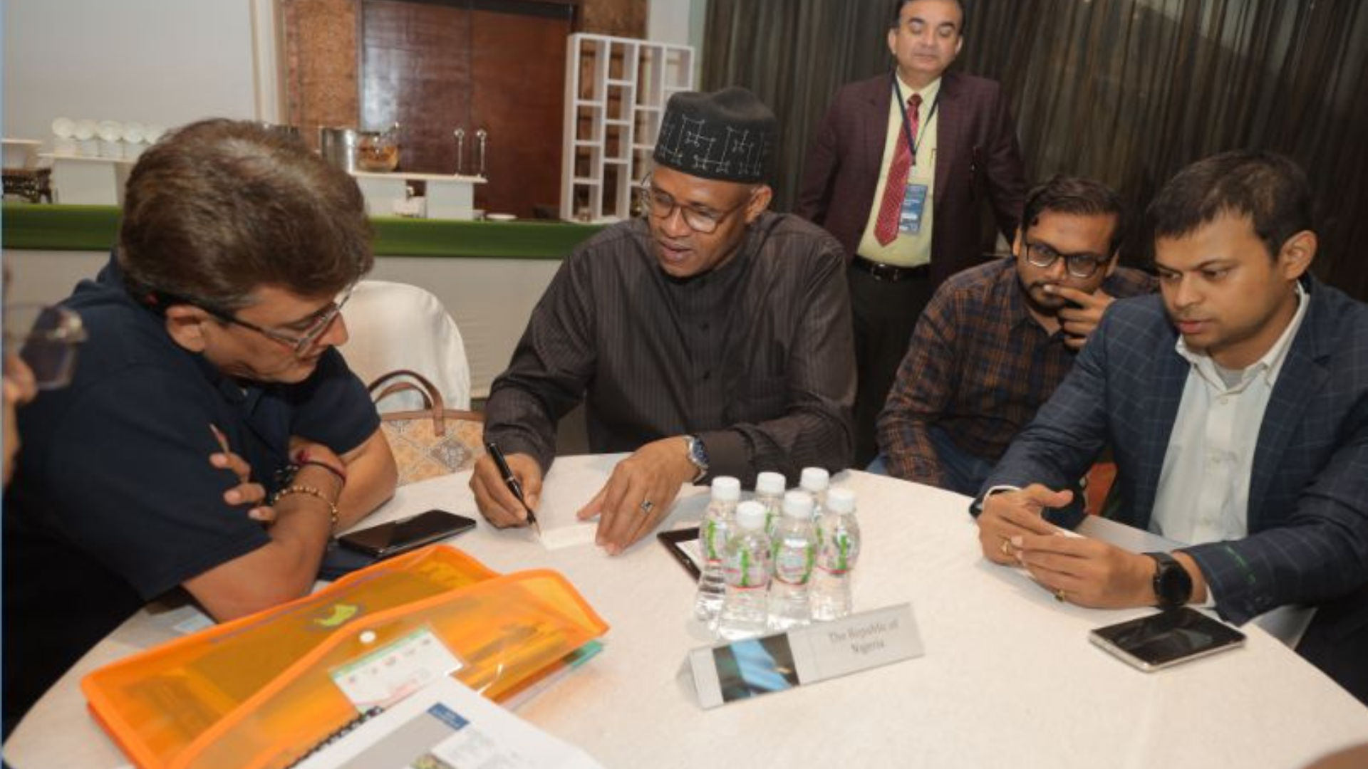 Abbas Abdullahi - Nigeria Minister Counsellor at India Africa Business Conclave B2B Meeting